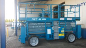 GIZO podnośnik nożycowy diesel 4x4 Genie GS4390 Genie GS4390 Używane podnośniki nożycowe