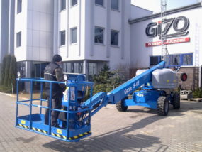 GIZO podnośnik teleskopowy 4x4 Genie S45 Genie S45 Używane podnośniki teleskopowe