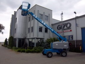 GIZO podnośnik teleskopowy 2x4 Genie S40 z 2002r. Genie S40 z 2002r. Używane podnośniki teleskopowe