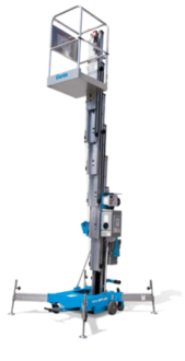 GIZO podnośnik osobowy przesuwne AWP40S Gizo Aerial Work Platforms Genie AWP 40S
