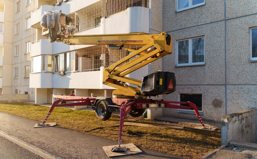 Using a basket lift on a trailer – 7 most common mistakes | GIZO